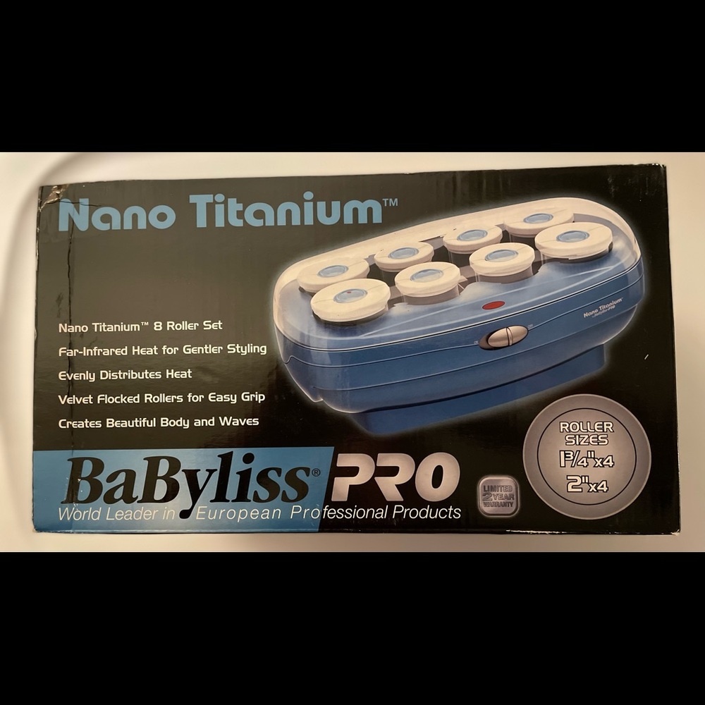 BaByliss Pro Titanium Rollers